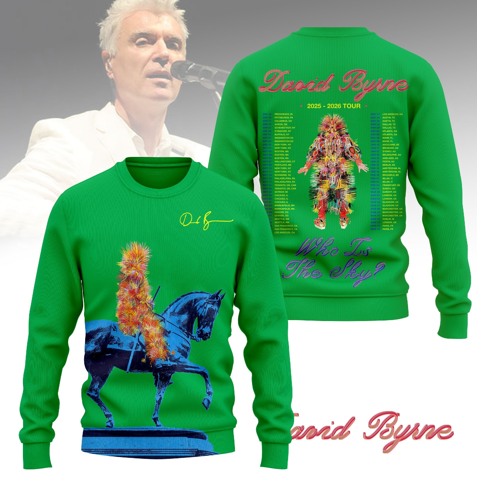 Premium DVBN Tour 3D Shirt NY
