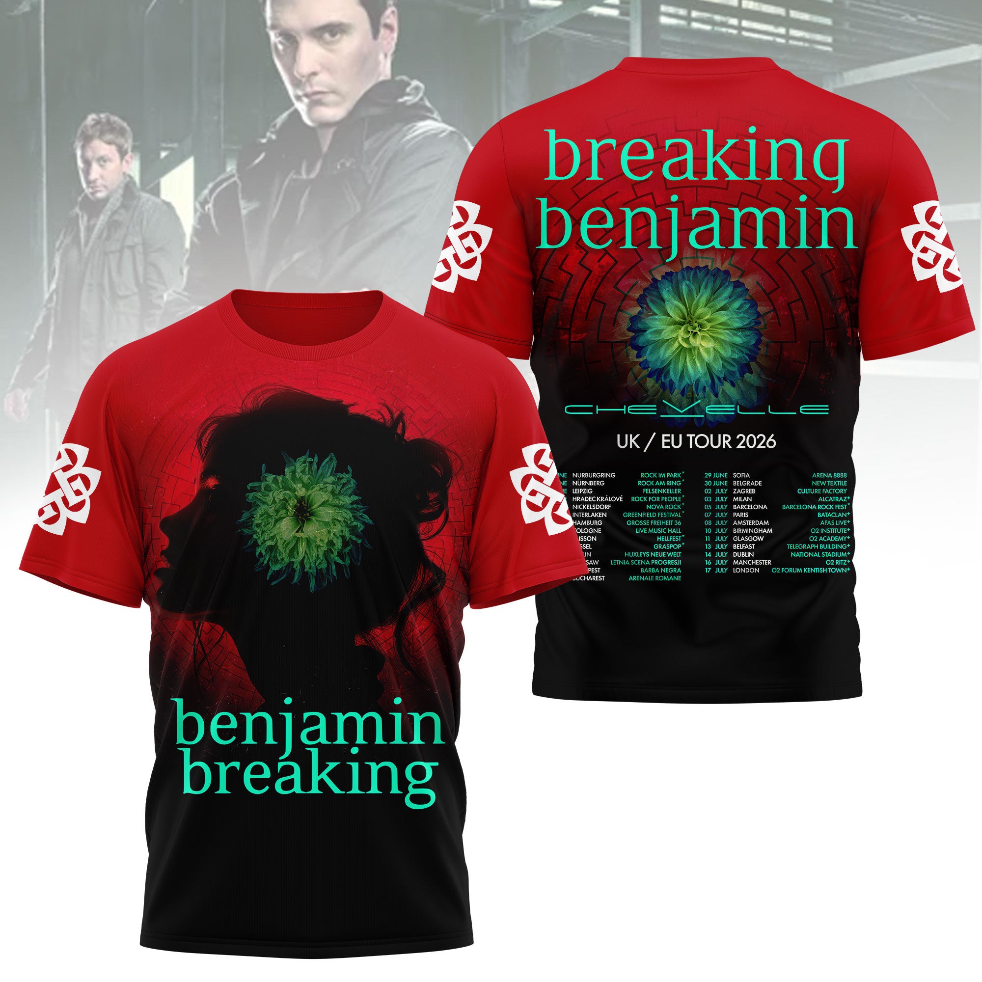 Premium BBEN Tour 3D Shirt NY