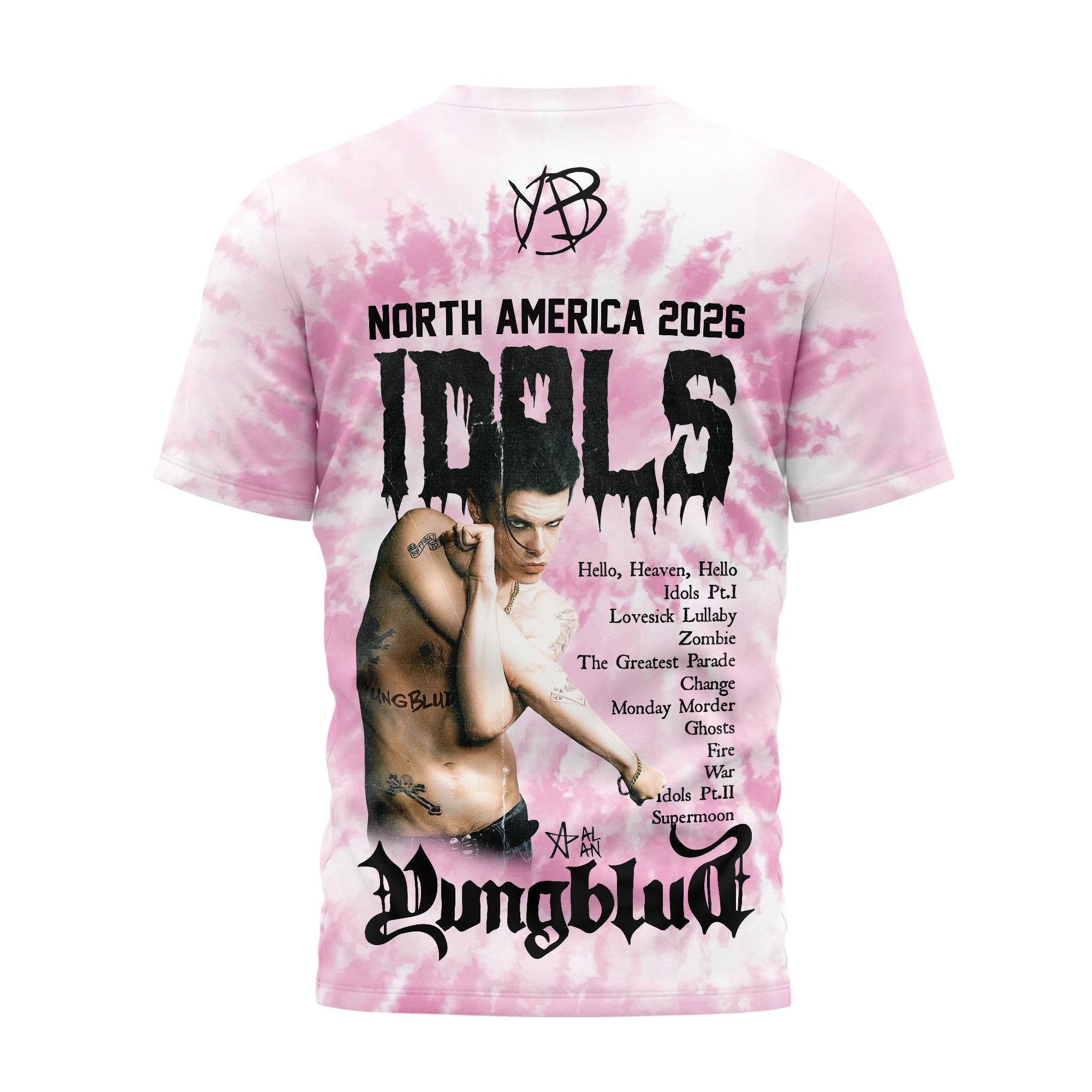 Premium YBD 2026 Tour 3D Shirt MM