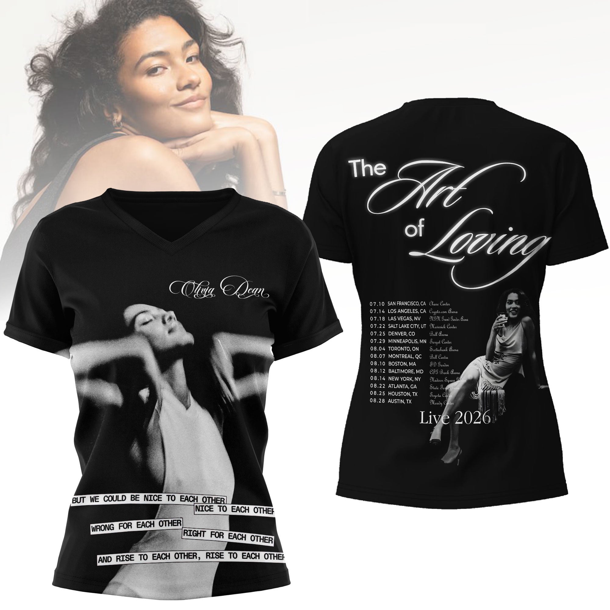 Premium OLID 2026 Tour 3D Shirt MM