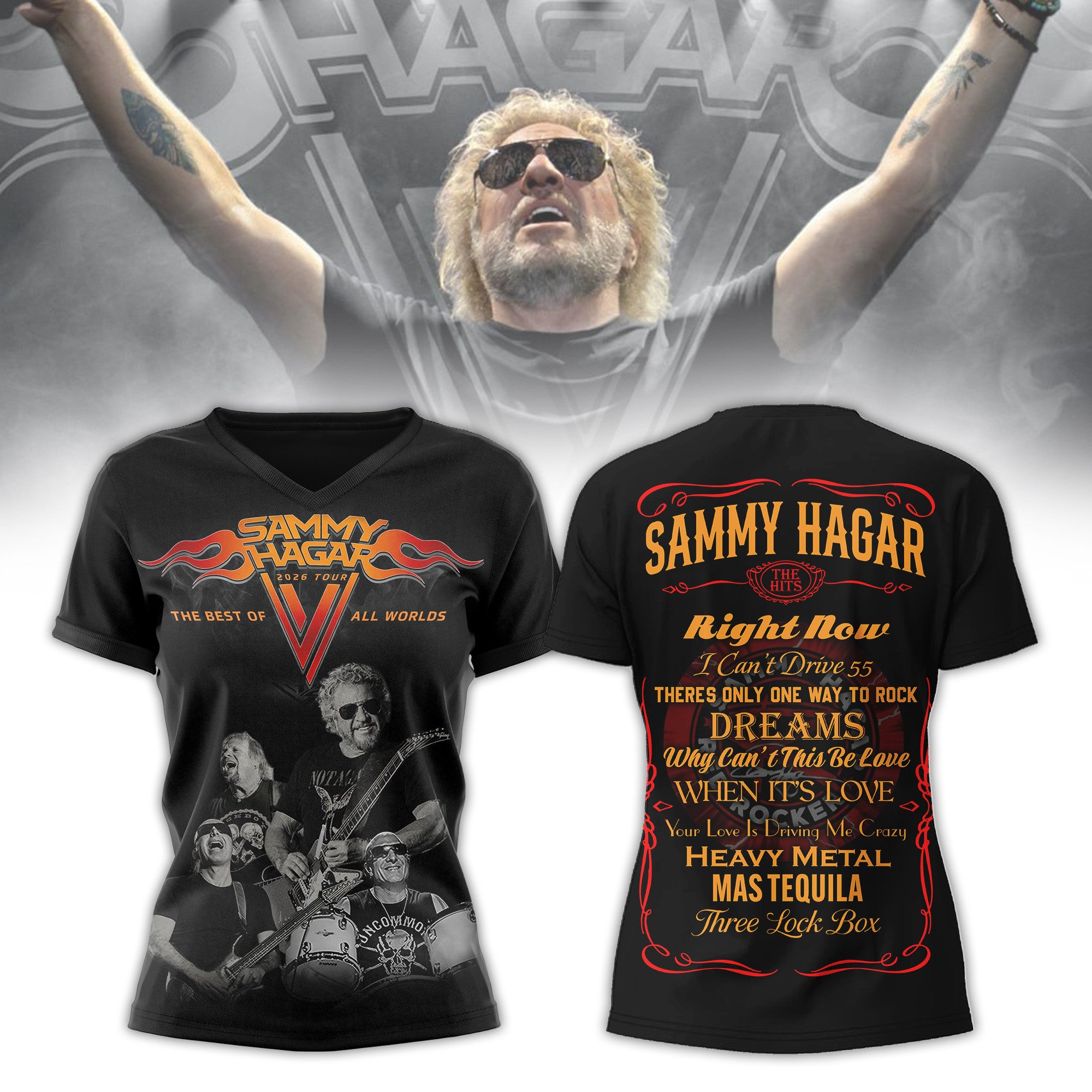 Premium SMYH 2026 Tour 3D Shirt MM