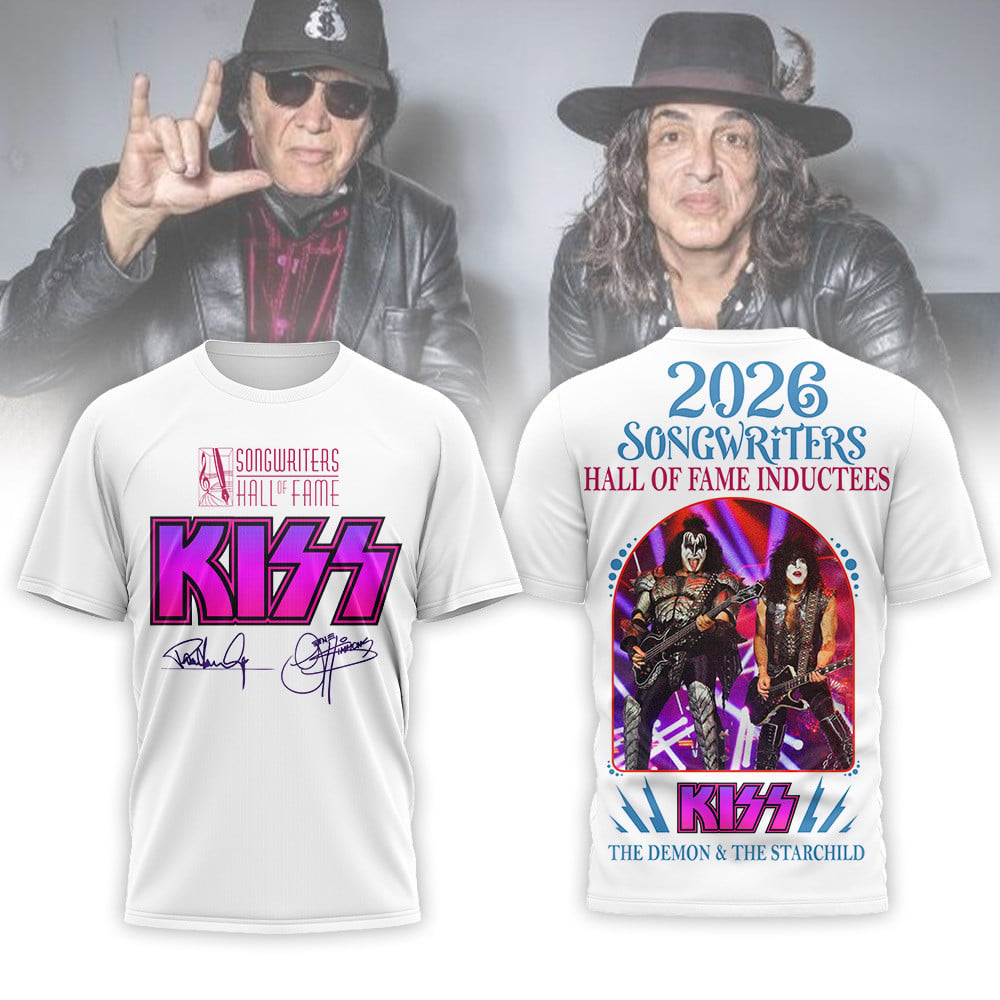 Premium KSS Songwriters Hall of Fame 3D Shirt MM