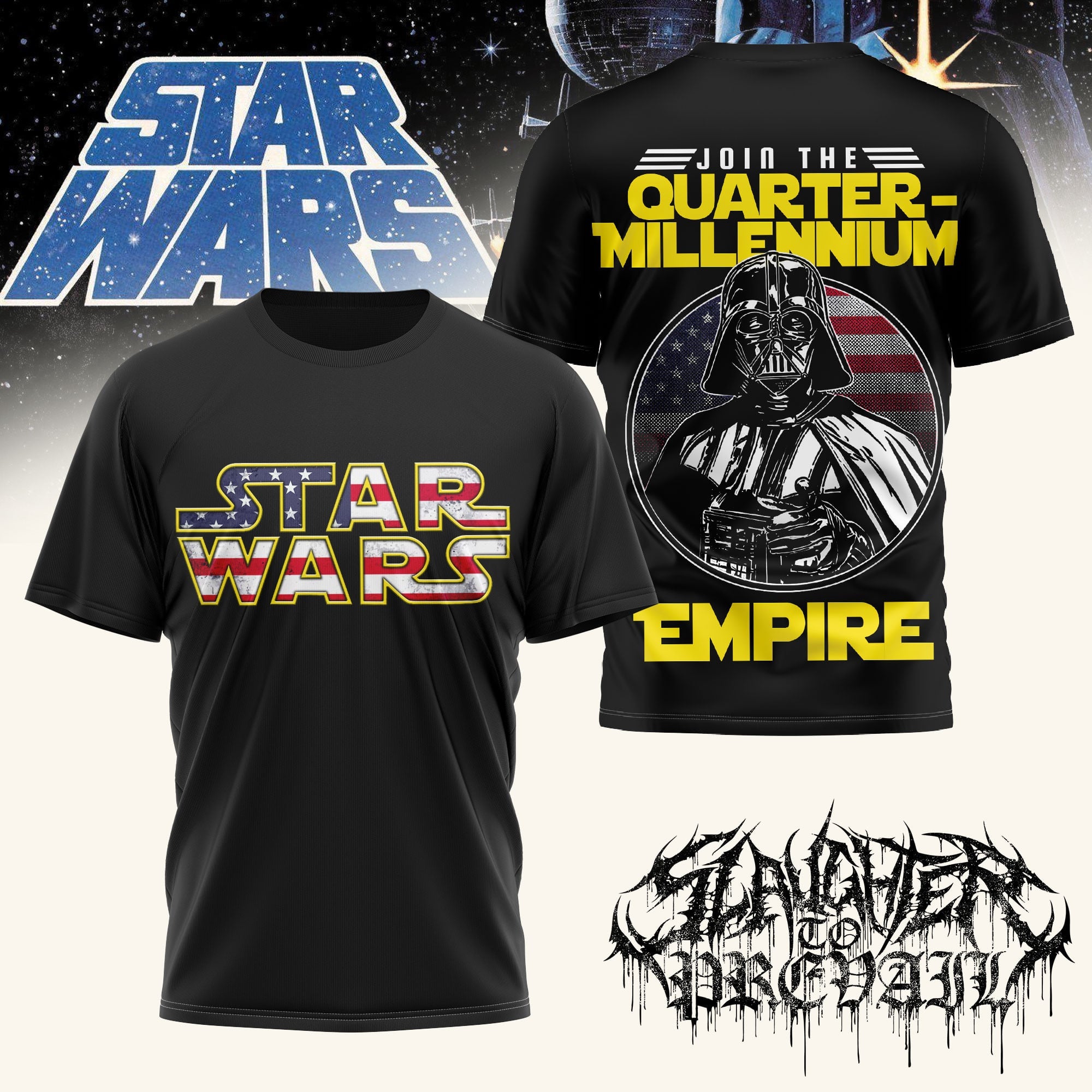 Premium STW Quarter-Millenium Empire 3D Shirt NP