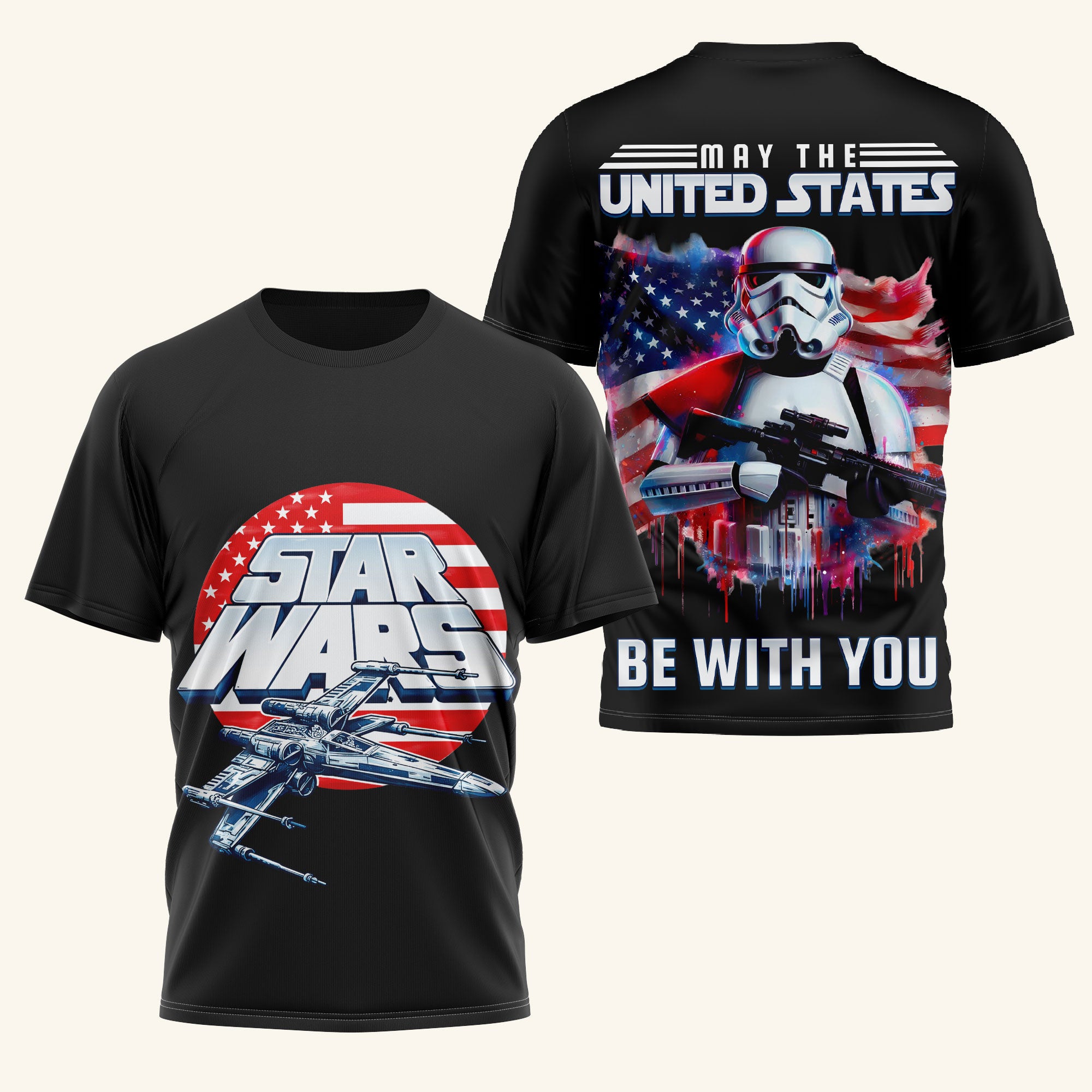 Premium STW May The US Be With You 3D Shirt NP