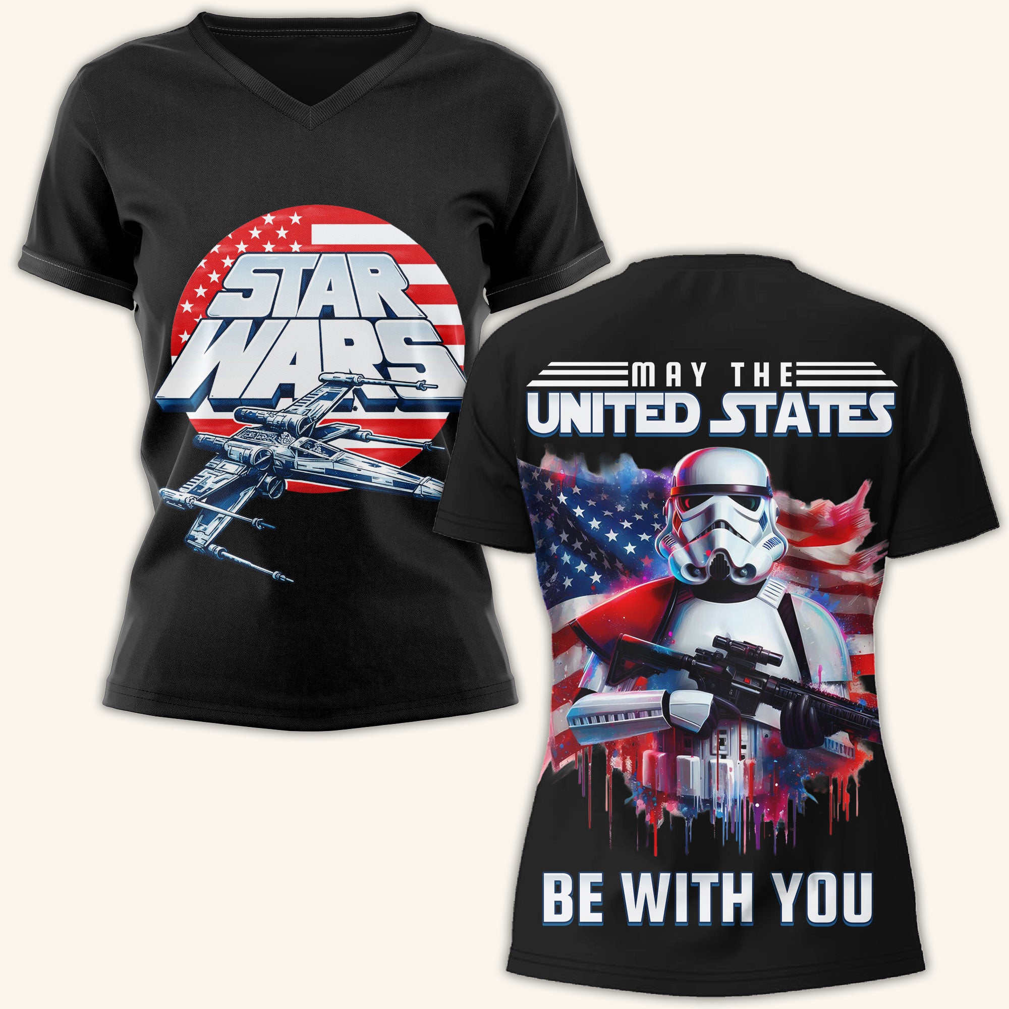 Premium STW May The US Be With You 3D Shirt NP
