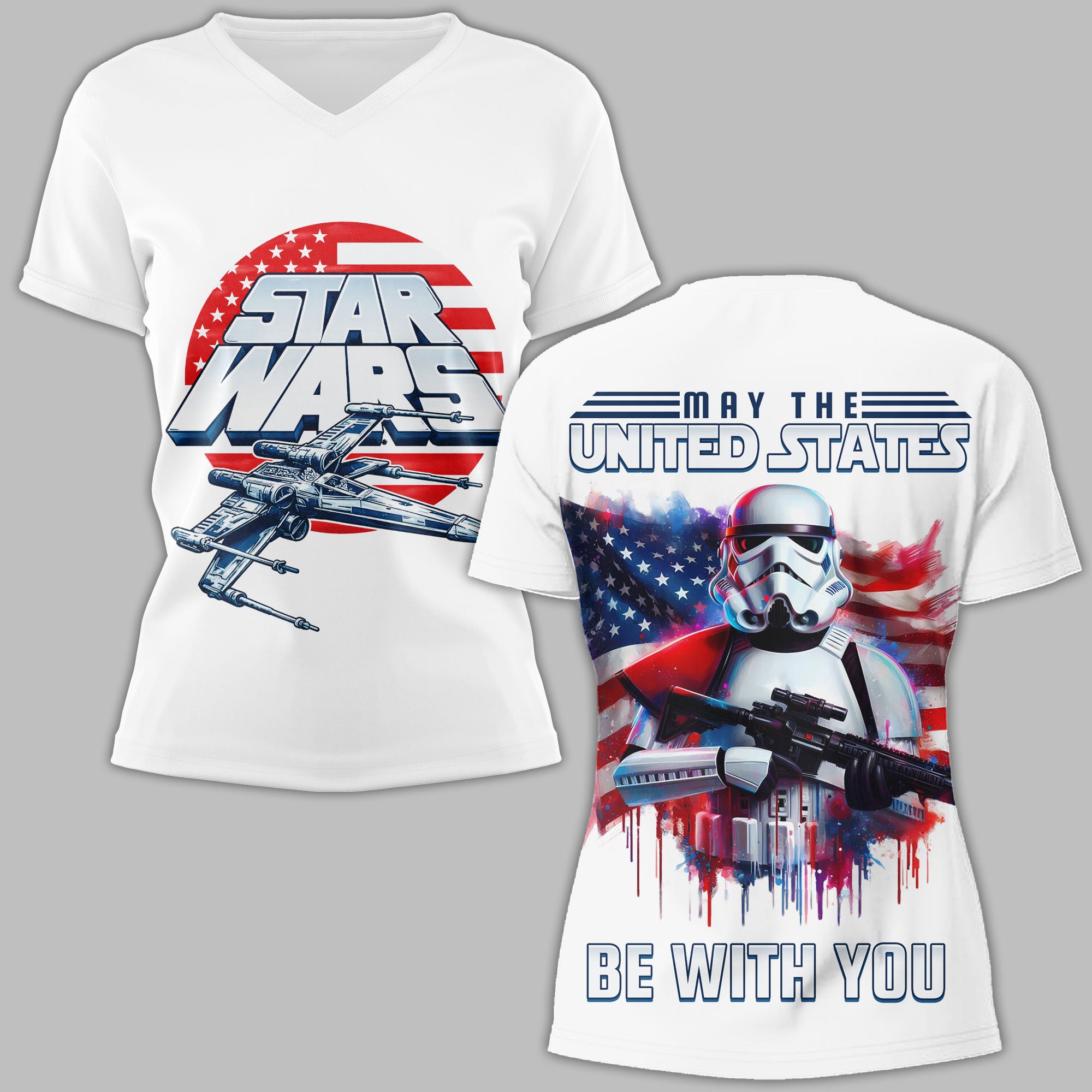 Premium STW May The US Be With You 3D Shirt NP