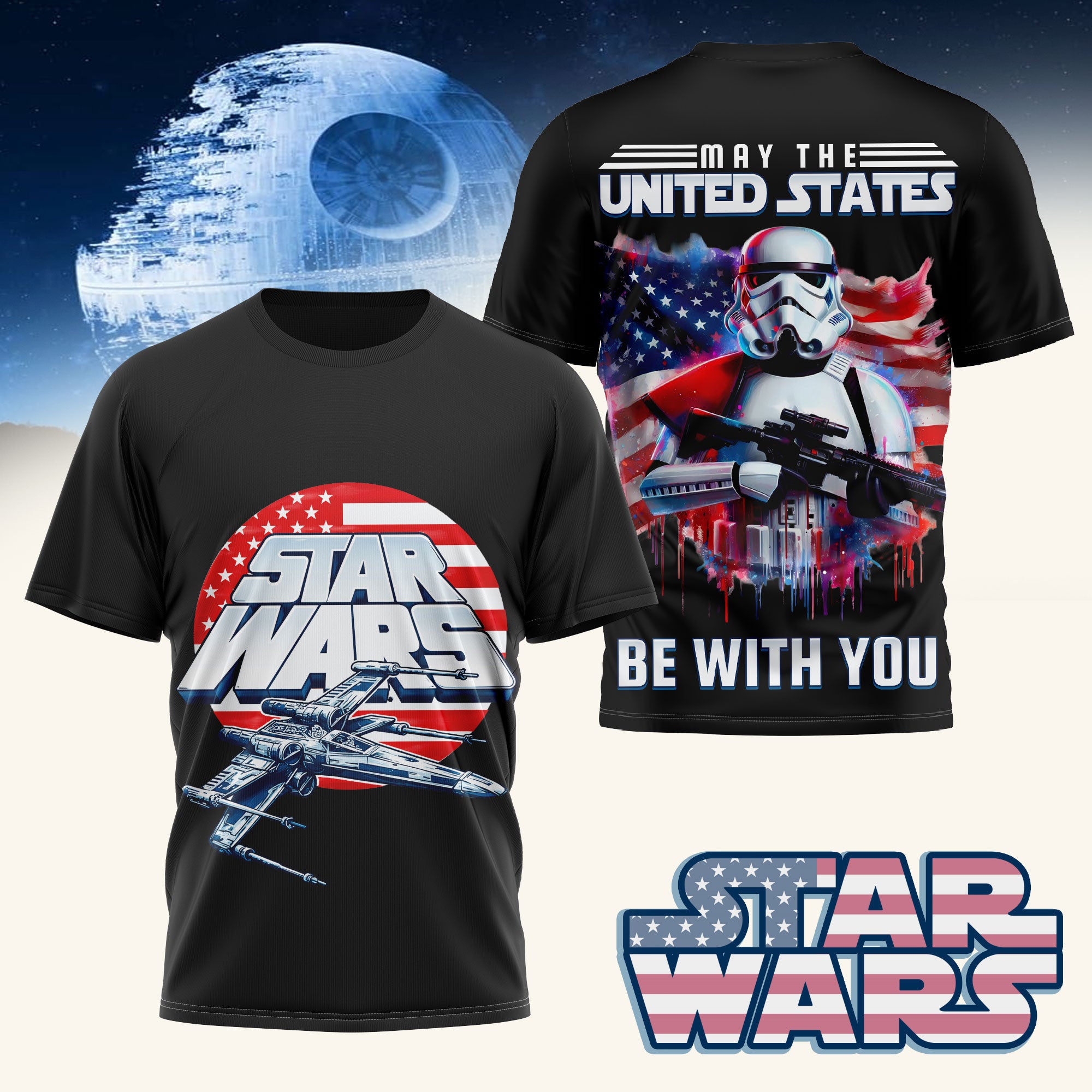 Premium STW May The US Be With You 3D Shirt NP