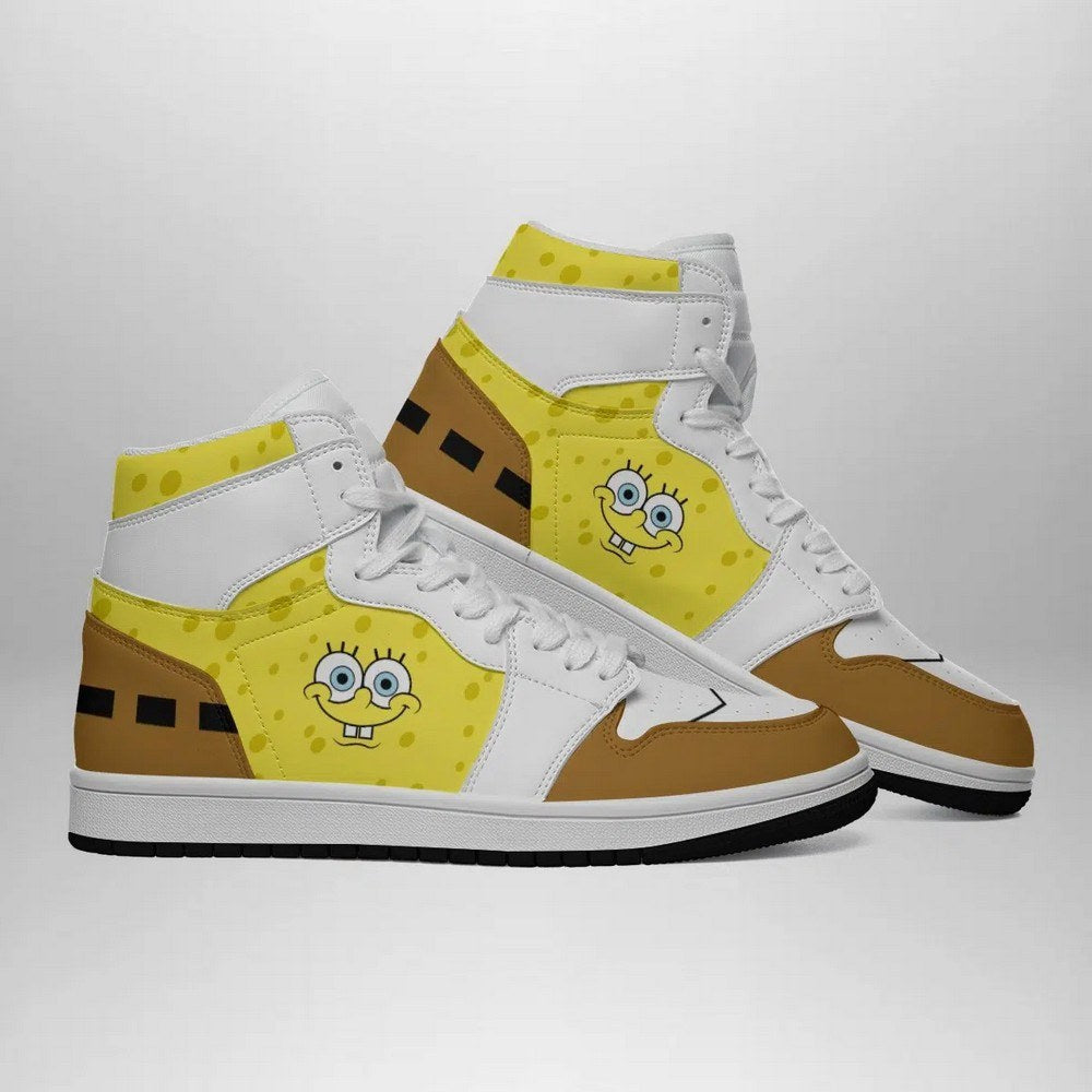 Spongebob Outfit Spongebob Squarepants AJ1 Shoes